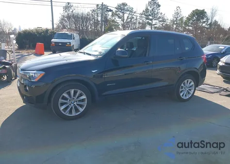 2017 BMW X3 xDrive28I из США, поврежденный, VIN 5UXWX9C39H0W78787